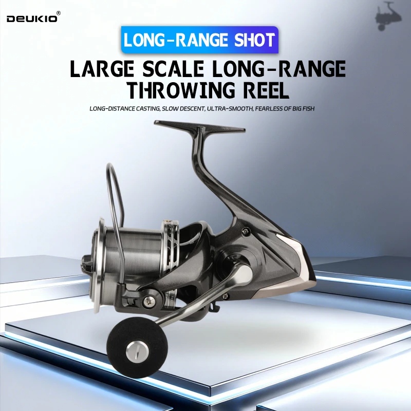 Trolling Reel - DEUKIO Spinning Fishing Reel 8000-16000 25KG