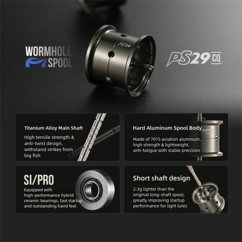 PYL PS29-CQ Modified Spool For - Reel Spare Spool recension och pris
