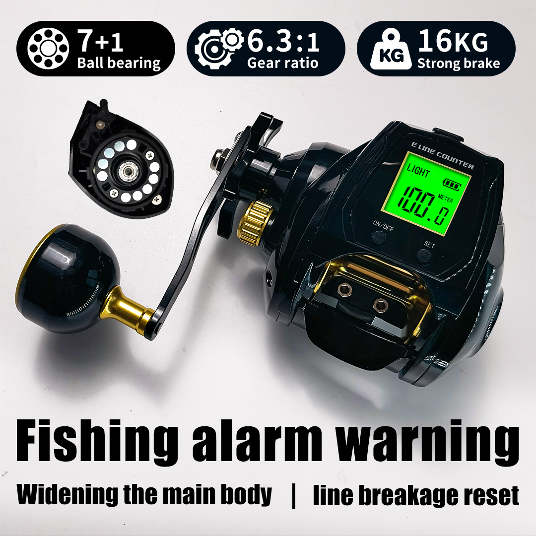 16-kilogram braking force, 6.3 - Trolling Reel recension och pris