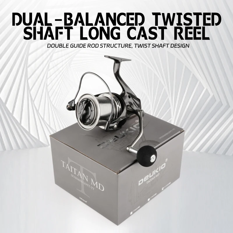 DEUKIO Spinning Fishing Reel 8 - Trolling Reel recension och pris